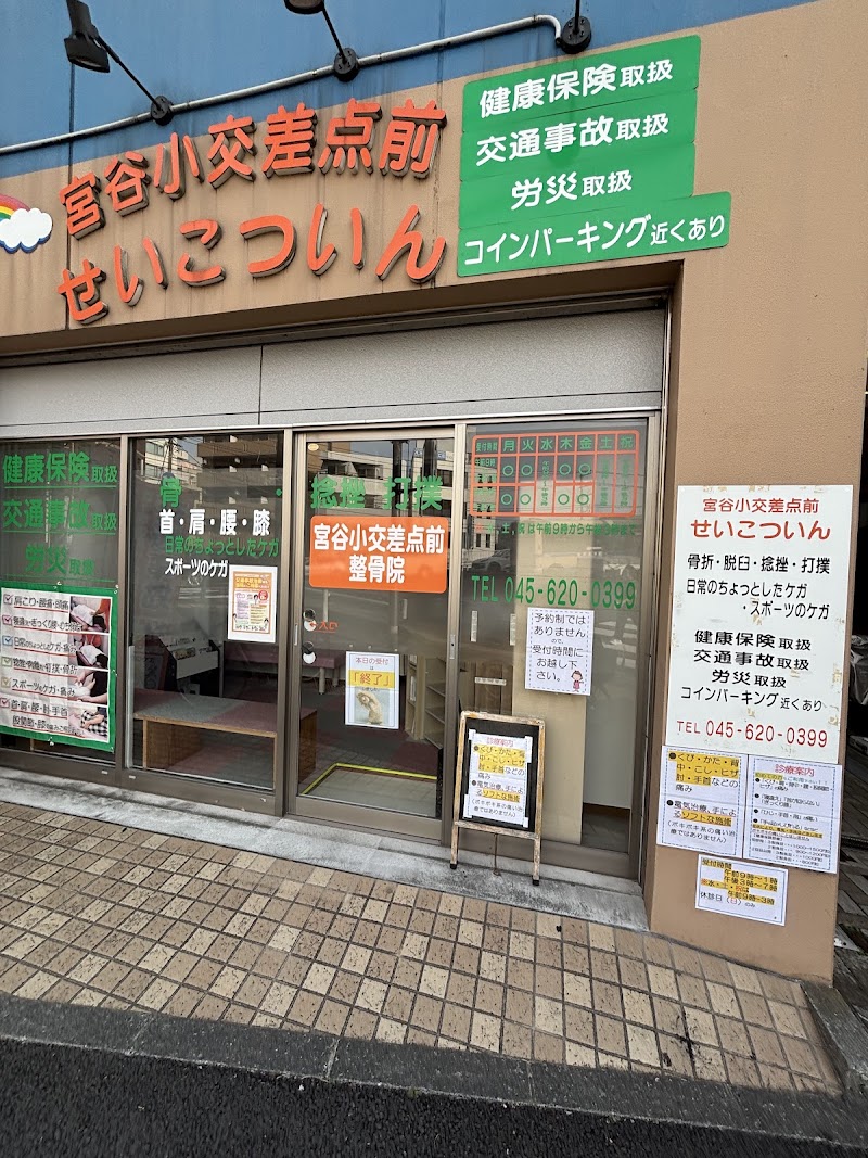 宮谷小交差点前せいこついん